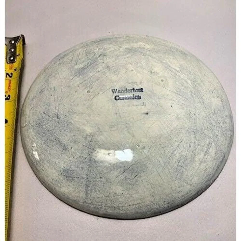 Wanderlust Ceramics Rhode Island vtg plate